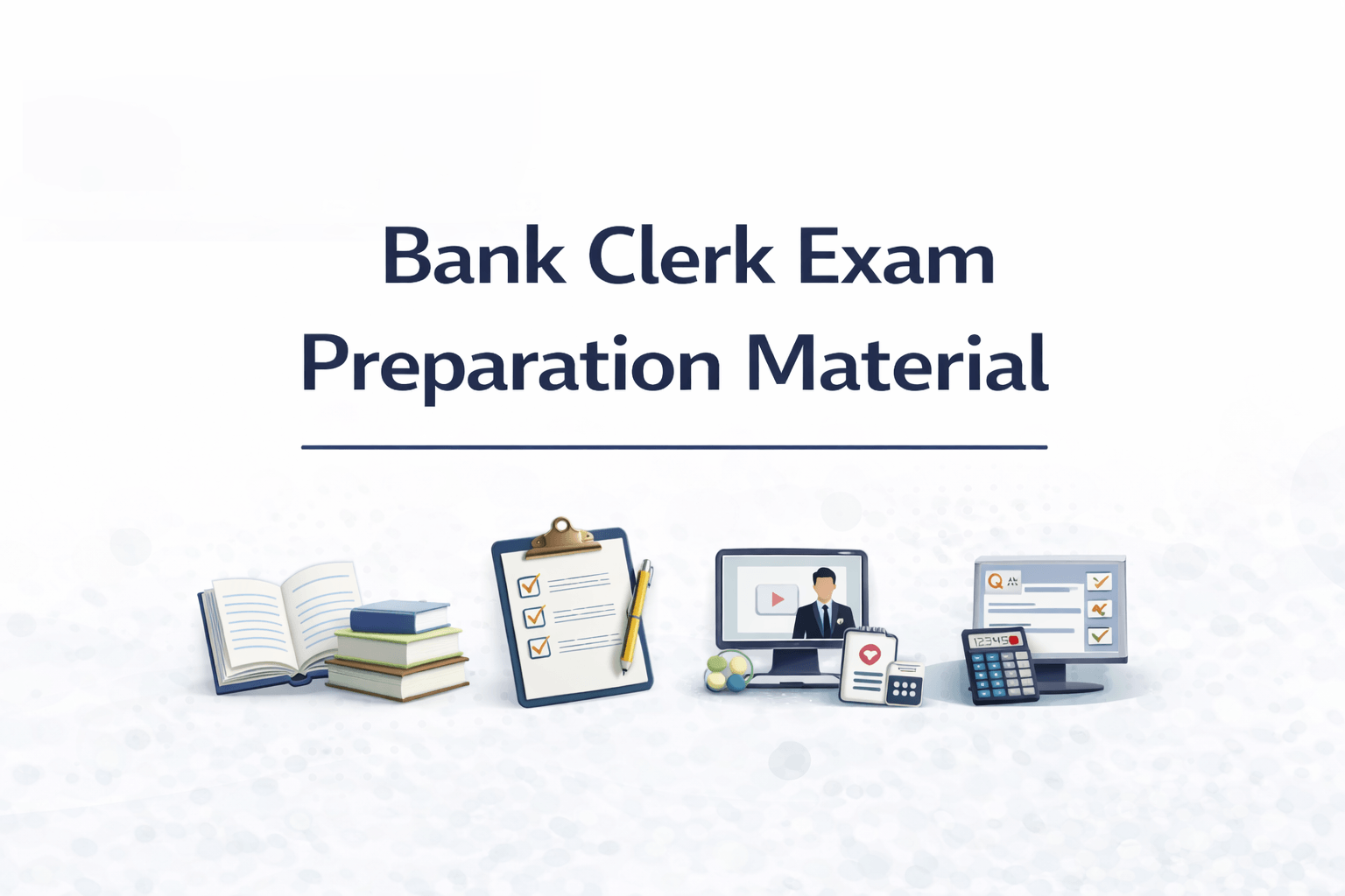 Bank Clerk Exam Preparation Material