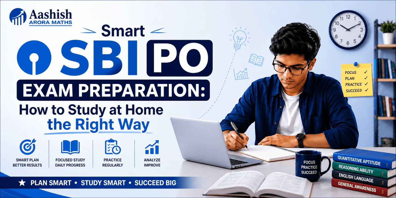 Smart SBI PO Exam Preparation: How to Study at Home the Right Way