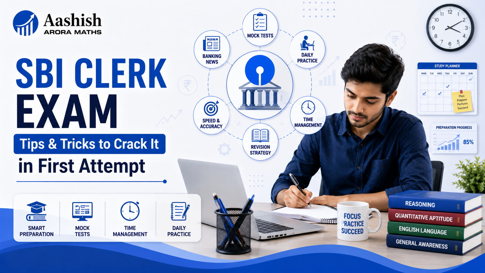 SBI Clerk Exam Tips and Tricks to Crack It in First Attempt
