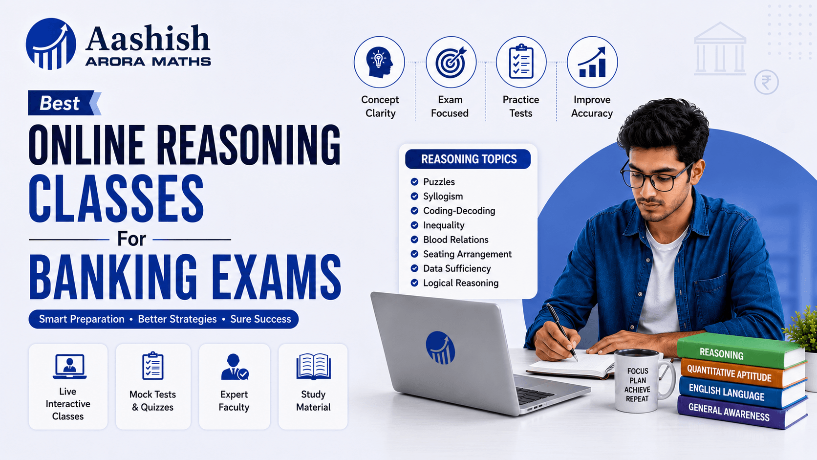 Best Online Reasoning Classes For Banking Exams